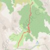 Trace GPS Petite randonnée au col des ourdeis, itinéraire, parcours