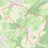 Trace GPS Borlon - Province du Luxembourg - Belgique, itinéraire, parcours