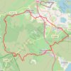 Trace GPS Randonnée Sigean, Portel, Lastour, Roquefort, Sigean, itinéraire, parcours