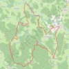 Trace GPS Les cascades de la Rebeyrolle - La Chapelle-Taillefert, itinéraire, parcours