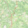Trace GPS La Via Arverna (Rocamadour - Labastide-Murat), itinéraire, parcours