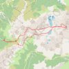 Trace GPS Prabert - Rocher Blanc, itinéraire, parcours