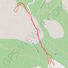 Trace GPS Caroux - Tête de braque - Arête NE, itinéraire, parcours