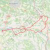 Trace GPS Hontanx Saint Sever, Cazères, itinéraire, parcours