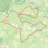 Trace GPS Moulins et kiosques en Thiérache, itinéraire, parcours