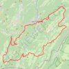 Trace GPS Saint-Claude et Hautes-Combes - Lamoura, itinéraire, parcours