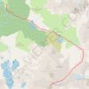 Trace GPS Rocher Blanc par Combe Madame, itinéraire, parcours