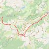 Trace GPS Corté Mont Cinto étape 5, itinéraire, parcours