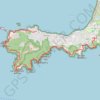 Trace GPS Giens - La Presqu'île côté Ouest, itinéraire, parcours