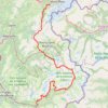 Trace GPS Les Houches - Modane, itinéraire, parcours