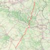 Trace GPS [Compostelle partie 1a] Aywaille - Vitry-Le-François (Via Ar..., itinéraire, parcours