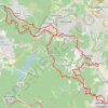 Trace GPS Autour de la Siagne, itinéraire, parcours