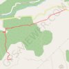 Trace GPS Sur les pentes de l'Audibergue, itinéraire, parcours