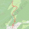 Trace GPS Mont Ouzon, itinéraire, parcours