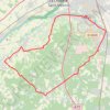 Trace GPS Dans le vignoble Orléanais par Jouy-le-Potier, itinéraire, parcours