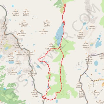 Trace GPS Tour des étangs de Soulcem, itinéraire, parcours