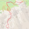 Trace GPS Créte de la Pègue col du Tourmalet, itinéraire, parcours