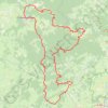Trace GPS StageN30_104km-2335m_Les Sommet Morvant 3-16205596, itinéraire, parcours