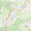 Trace GPS Vanoise de Tignes à Modane, itinéraire, parcours