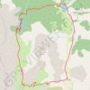 Trace GPS Autour de la Pierre Eclatée, itinéraire, parcours