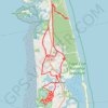 Trace GPS GravelBike CapeCod, itinéraire, parcours