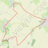 Trace GPS Wanquetin - Lattre - Hauteville - Fosseux, itinéraire, parcours