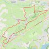 Trace GPS La Véloroute Riorges / Villemontais et la Voie Verte route d'Ouches - Riorges, itinéraire, parcours