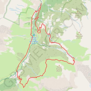 Trace GPS Col du Génépy, itinéraire, parcours
