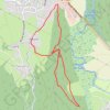 Trace GPS Arnand-La serraz, itinéraire, parcours