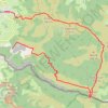 Trace GPS Carrière de Dancharia - Ainhoa, itinéraire, parcours