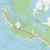 Trace GPS Tofino - Pacific Rim National Park, itinéraire, parcours