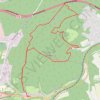 Trace GPS Circulaire de Saint-avold à la Papiermühle, itinéraire, parcours