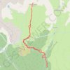 Trace GPS Le Mont Rosset (Beaufortain), itinéraire, parcours