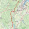 Trace GPS GR9 De Mijoux (Ain) à Yenne (Savoie) (2020), itinéraire, parcours