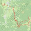 Trace GPS Moléon Barrousse Esbareich Cap de Pouy de Hourmigué, itinéraire, parcours