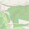 Trace GPS Bois de la Pinouse, itinéraire, parcours