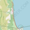 Trace GPS Hyams Beach - Jervis Bay, itinéraire, parcours