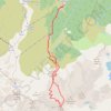 Trace GPS Pic de la Belle Étoile, Face Nord, itinéraire, parcours