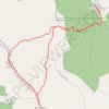 Trace GPS Patiška Reka-Milenkov kamen-Mirska voda-Patiska reka, itinéraire, parcours