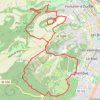 Trace GPS Sentier Bombis - Parc naturel de la Combe à la Serpent, itinéraire, parcours