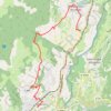 Trace GPS Sentier vers Saint-Jacques (Châteauroux-les-Alpes - Embrun), itinéraire, parcours