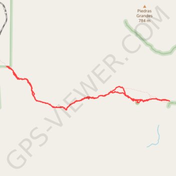 Trace GPS Goat Canyon Trestle via Mortero Palms, itinéraire, parcours