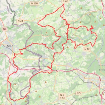 Trace GPS Florancy 108kms, itinéraire, parcours