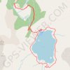 Trace GPS Le lac d'Allos, itinéraire, parcours