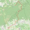 Trace GPS Seguins - Buoux - Sivergues - Lourmarin, itinéraire, parcours