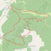 Trace GPS Les Aiguières et la côte d'Allègre, itinéraire, parcours