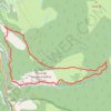 Trace GPS Boucle du chemin de La Mature et du col d'Arras, itinéraire, parcours