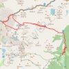 Trace GPS Mont Rouch, itinéraire, parcours