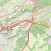 Trace GPS Luxembourg Running, itinéraire, parcours
