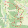 Trace GPS Torcy le Grand- Les Brehoulles, itinéraire, parcours